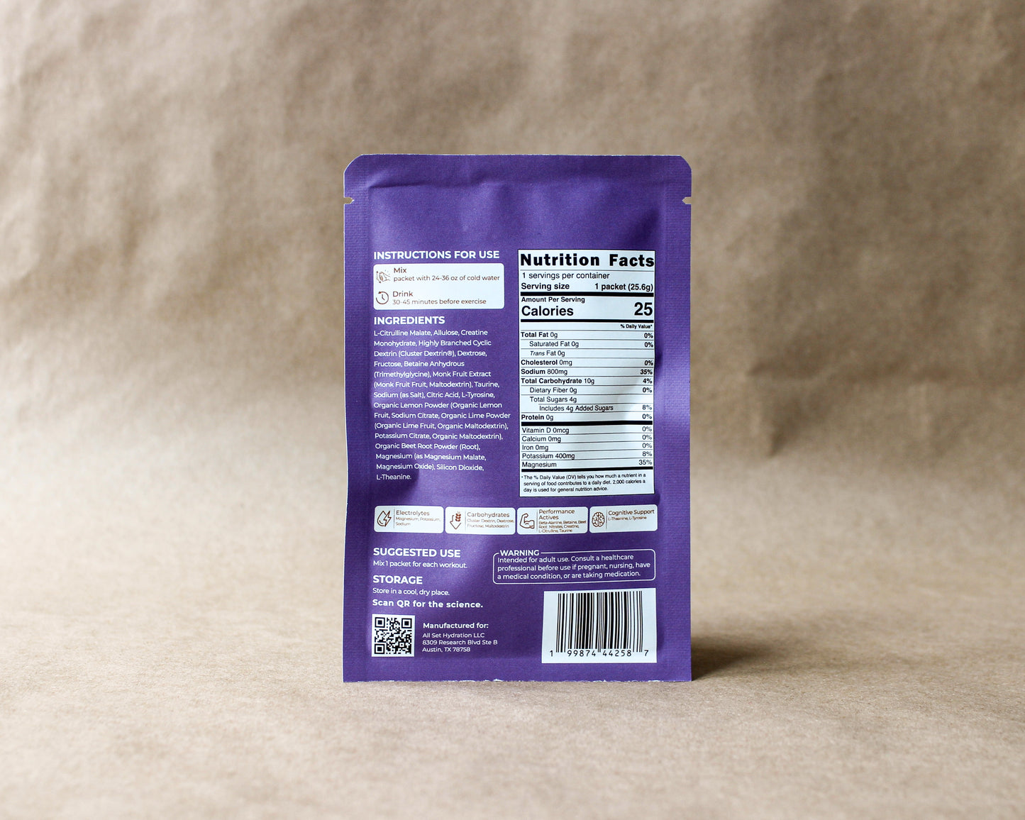 Pilates Mix - Electrolytes & Carbs for Pilates