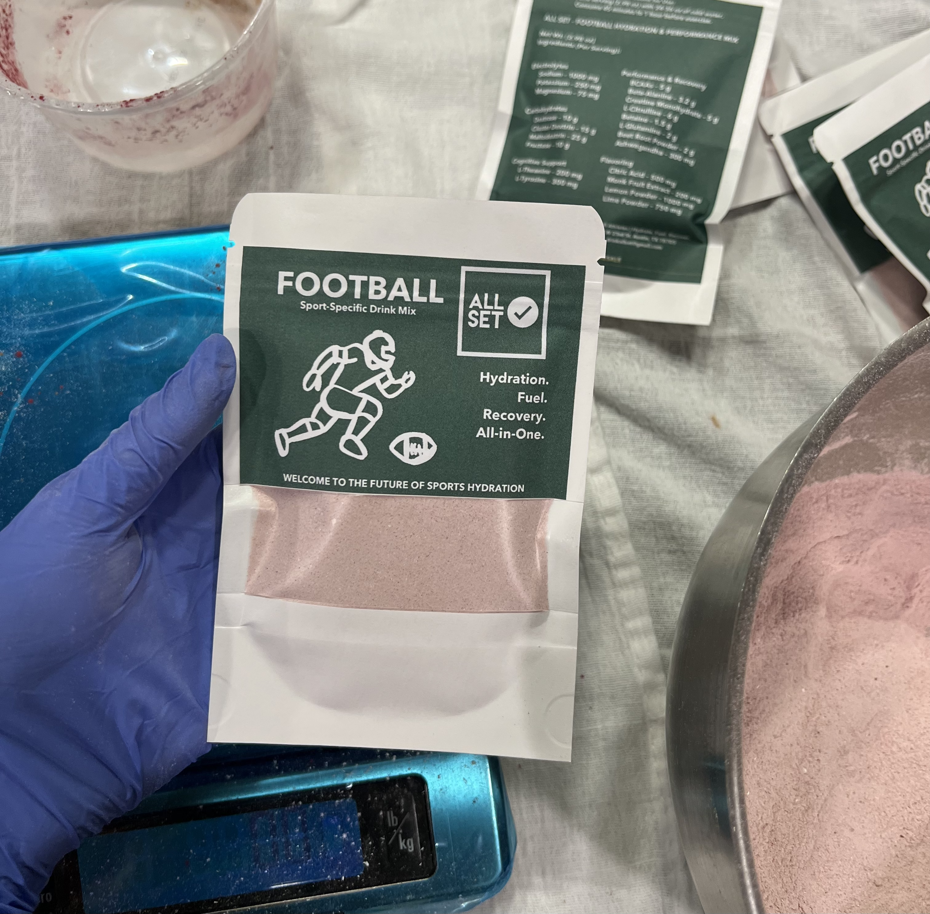 All Set hydration mixes