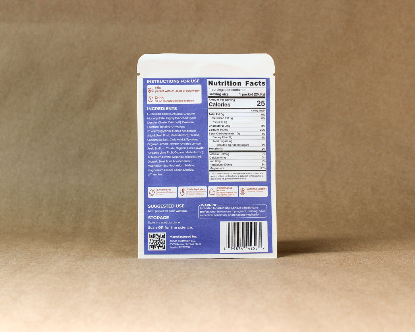 Pilates Mix - Electrolytes & Carbs for Pilates