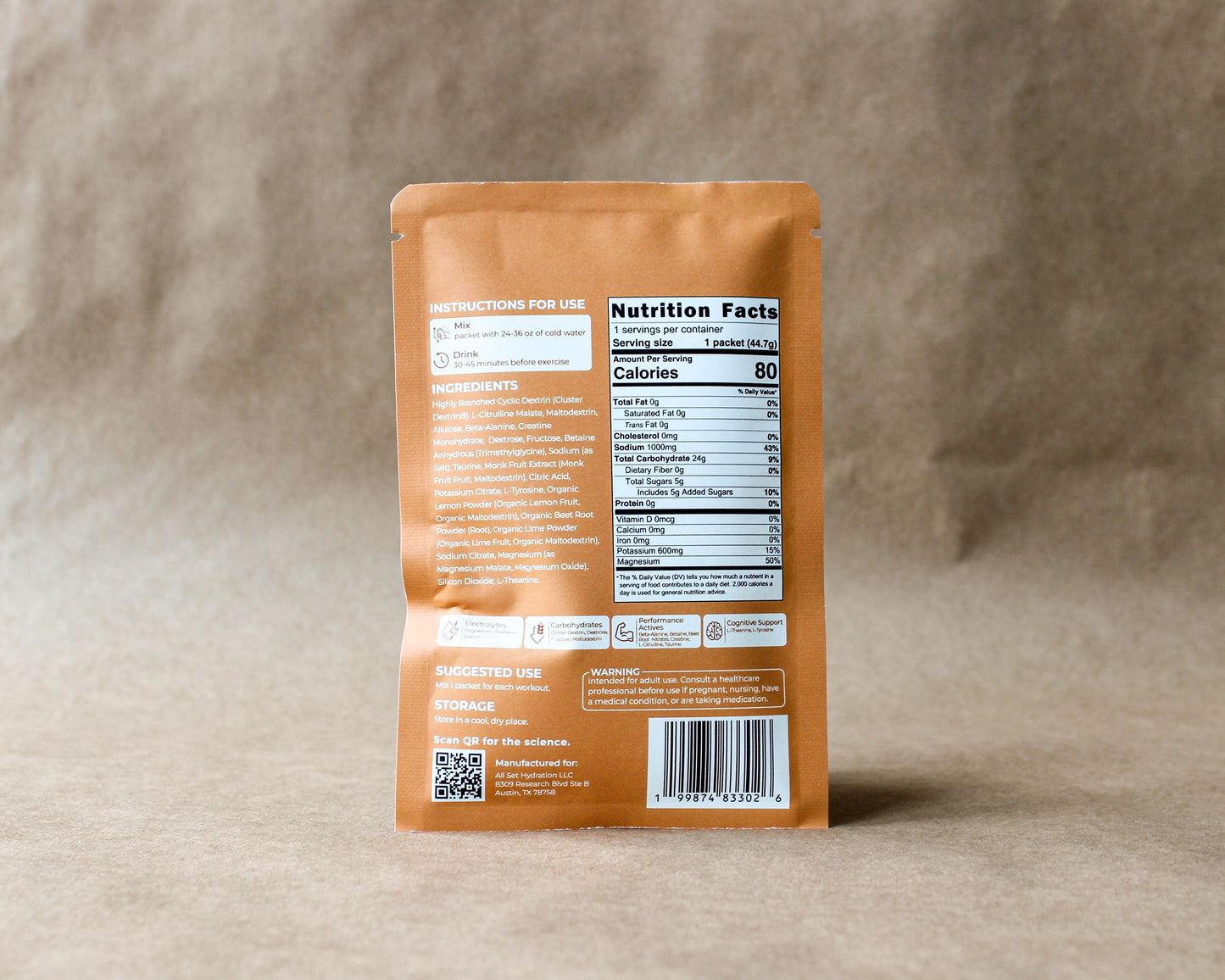 Running Mix - Electrolytes & Carbs for Runners
