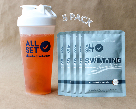 Swimming Mix (5 PACK) - Electrolytes & Carbs for Swimmers